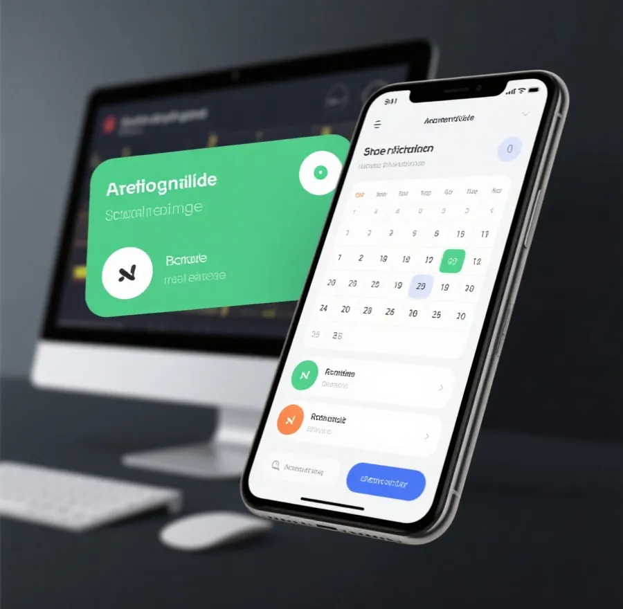 赛事提醒设置流程示意图